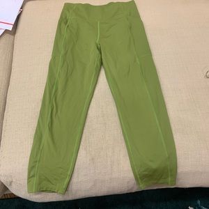 Girlfriend collective high rise green leggings